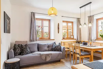 Image de Appartement 'Ferienwohnung Dandlberg' avec vue sur les montagnes, terrasse privée et Wi-Fi