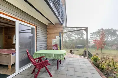 Image de Maison de vacances 'Erdgeschoss' avec terrasse privé, jardin et Wi-Fi