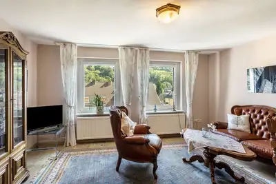 Image de Appartement 'Ferienwohnung Schlossbergblick' avec terrasse partagée, jardin partagé et Wi-Fi