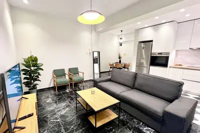 Image de Stylish New-Modern Spacious 2bdr apt Ck Athens Fine Stay N. Kosmos 2 min fr Metro