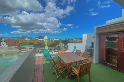 Image de Luxueux penthouse avec vue panoramique