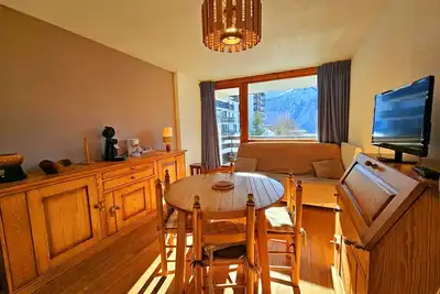 Image de Plan Peisey: Appartement 2 pièces 5 pers, accès pistes, animaux admis