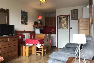 Image de Charmant studio 4 pers, balcon Sud, proche pistes - Plan Peisey