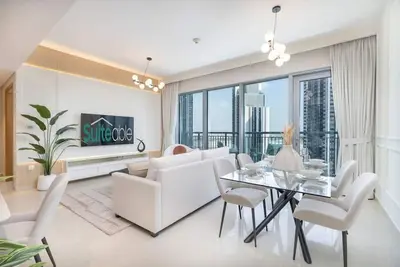 Image de Elegant apartment in Dubai Creek Harbour