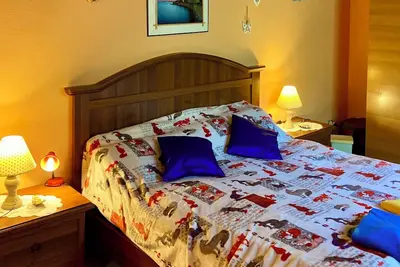 5 minutes from Porto Ferro beach, family and pet friendly