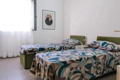 Chambre 'Stanza Dell'Olio' avec terrasse partagée, Wi-Fi et climatisation