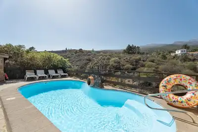 Image de \"Casa Rural La Venta\" avec vue sur la mer, piscine privée et Wi-Fi