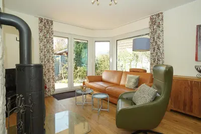 Image de Appartement de vacances \"Kiebitz Mit Sauna\" avec terrasse privée, jardin privé et Wi-Fi