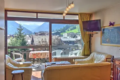 Image de Studio 4 personnes Morzine avec balcon et garage