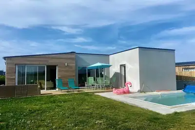 Image de L'A bri Marin de P4- Villa classée avec piscine couverte privée-Plage à 300m