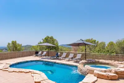 Image de Vue imprenable - Villa Alizee avec piscine privée et climatisation