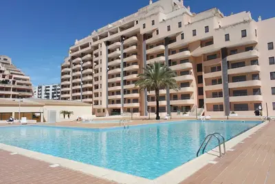 Image de Apartment with Ac near beach in complex with big outside pool