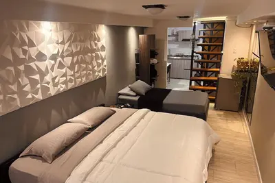 Image de Charming deluxe studio with WiFi, Ac, Kitchen, and Workstation in Barranquilla