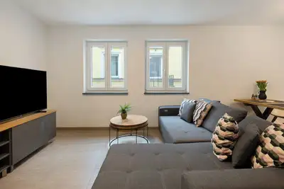 Image de Appartement 'Wohnung 4 Rosenstraße' avec balcon