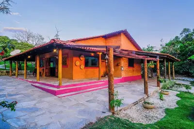 Cozy house in Pirenópolis, next to Abade Waterfall!
