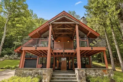 Image de Charming 4-bedroom Ski house in Stratton with Shuttle or walk to slope.