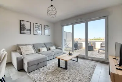 Image de The Cocoon - Appt avec terrasse, 20mn de Toulouse