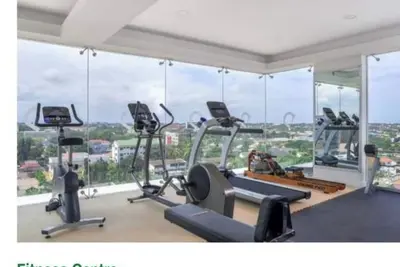 Image de Cozy 2-bedroom penthouse apartment in heart of Accra with WiFi, Ac, fitness room