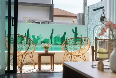 Image de Charming villa with 2 bedrooms and WiFi, Ac in tranquil Tambon Chalong