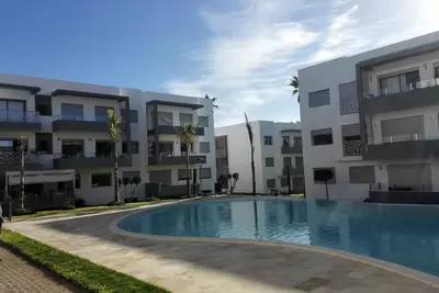 Image de Appart T3 dar bouazza clim piscine wifi 90m2