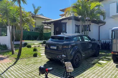 Image de Casa de Praia com Trilha Privativa em Condomínio Fechado