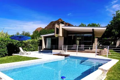 Image de Exclusive Mountain Chalet in Atuel Canyon with Swimming Pool, Jacuzzi and Waterfall