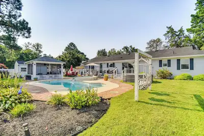 Image de Luxe Lakefront Portsmouth Home: Fish, Swim & Play!