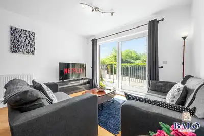 Image de Modern spacious Apartment 1min walk to Manchester city stadium & coop live arena