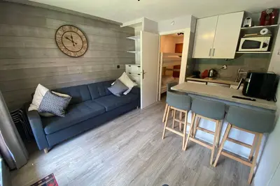 Image de Studio cosy près du domaine skiable avec parking