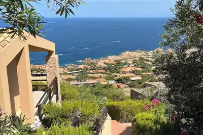 Villa L'Incantu, Costa Paradiso, sea view terrace & panoramic pool