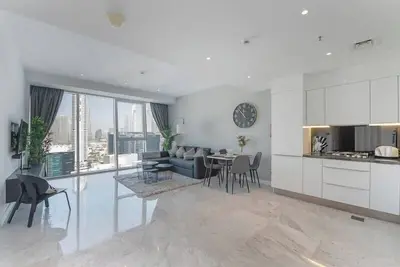 Image de Stylish 1br Apartment with Skyline Views in Business Bay, 10 Mins to Burj Khalif