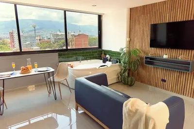 Image de Stadio Comfort with Jacuzzi | Rosa Negra Aparta-Suite