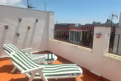 Image de Casa flamenca, terraza soleada, minutos del centro histórico