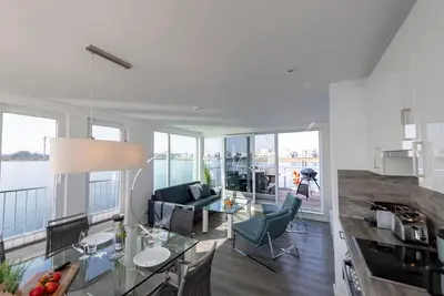 Image de Haus im Meer - Floating End House, Roof Terrace, Panoramic Views, Bathing Ladder