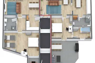 Image de Jewelhouse for 24 people - Central, Terrace, Bbq, Switch & Stream