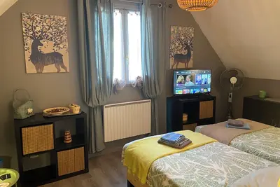 Image de Chambre Zen et son jardin