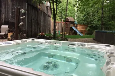 Image de Spa, sauna, pêche, ski alpin\nAnimaux de compagnie acceptés!