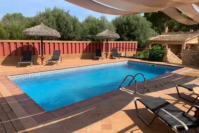 Image de Maison de vacances 'Casa De Campo Familiar' avec piscine privée, Wi-Fi et climatisation