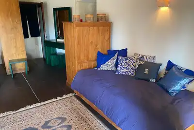 Image de appartement bleu zen terrasse