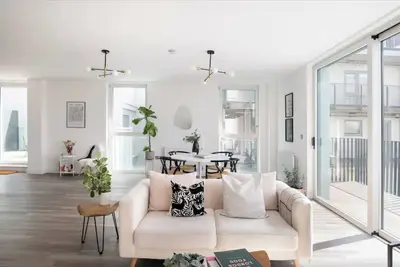 Image de Scandi Style Flat in London with Private Terrace