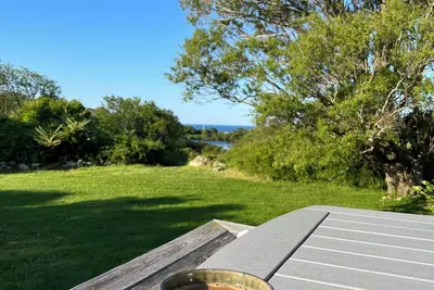 Secluded Island Cottage with Distant Ocean View