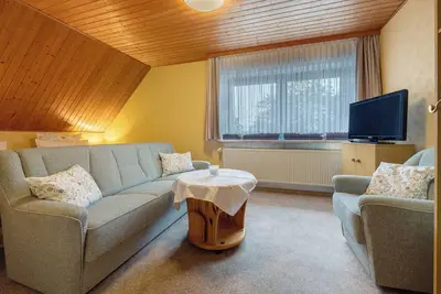 Image de Appartement 'Haus Stoldt, Wohnung 2' avec terrasse partagée, jardin partagé et Wi-Fi