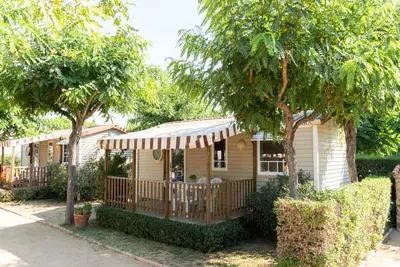 Image de Mobil home avec terrasse couverte