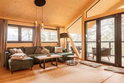 Image de Chalet supérieur avec sauna et jacuzzi