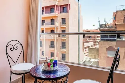 Image de Soyez bienvenus à Marrakech ville des touristes mondiale