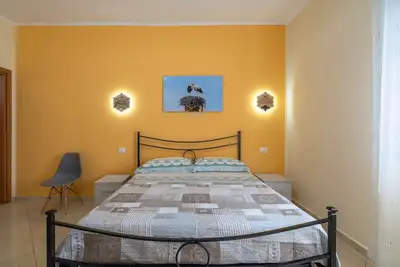 Chambre \"Antares\" avec terrasse partagée, Wi-Fi et climatisation