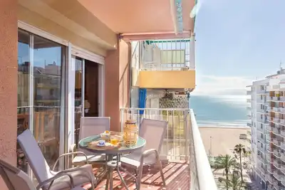 Image de Appartement \"Palmera Beach House\" avec vue sur la mer, terrasse privée et Wi-Fi