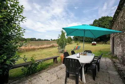 Image de Maison de vacances 'L'abreuvoir Du Leffo' avec terrasse privée, jardin privé et Wi-Fi