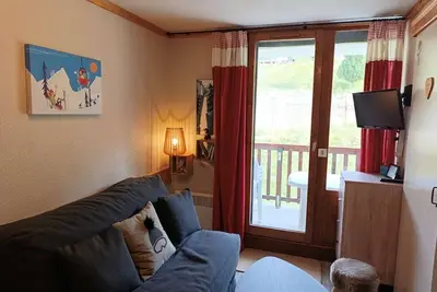 Image de Paradiski proche des pistes vallandry