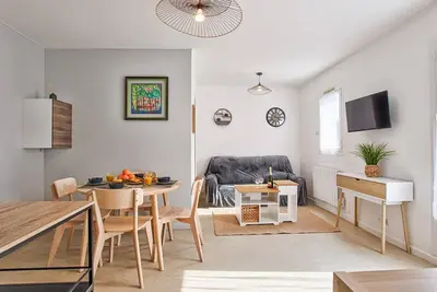 Image de Joli 2p avec jardin privé à Merville-Franceville, proche plage et commerces